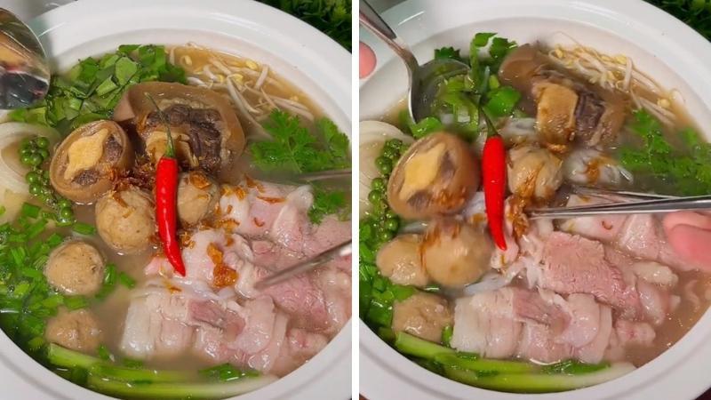 Khám phá cách chế biến phở đuôi bò thơm ngon, nóng hổi, mềm mịn, vị ngon khó cưỡng.