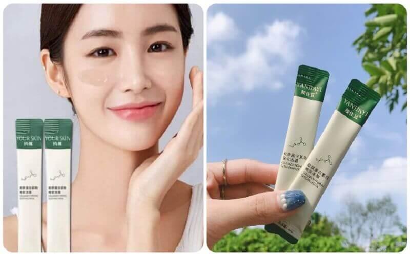 Mặt nạ ngủ collagen Yanjiayi có thực sự mang lại hiệu quả như mong đợi? Giá cả và địa chỉ mua sản phẩm này như thế nào?