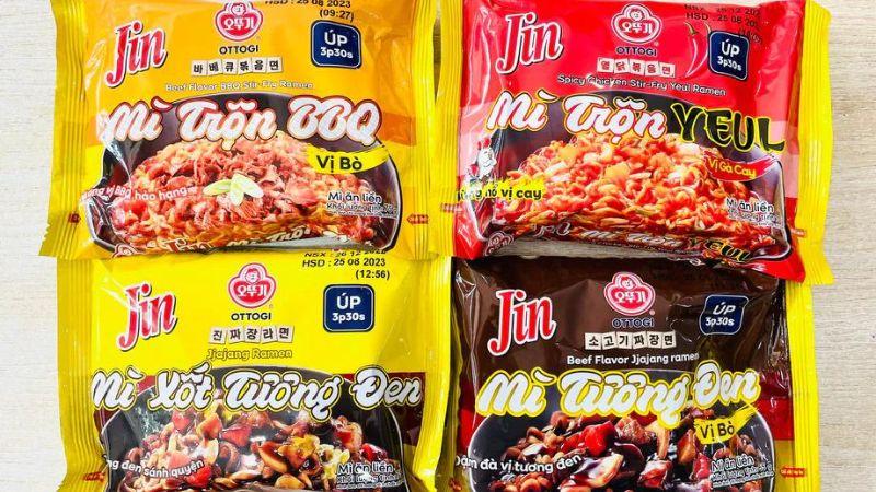 Khám phá 8 loại mì nước Jin cay nồng nàn, thơm ngon từ Ottogi đang làm mưa làm gió trên thị trường.