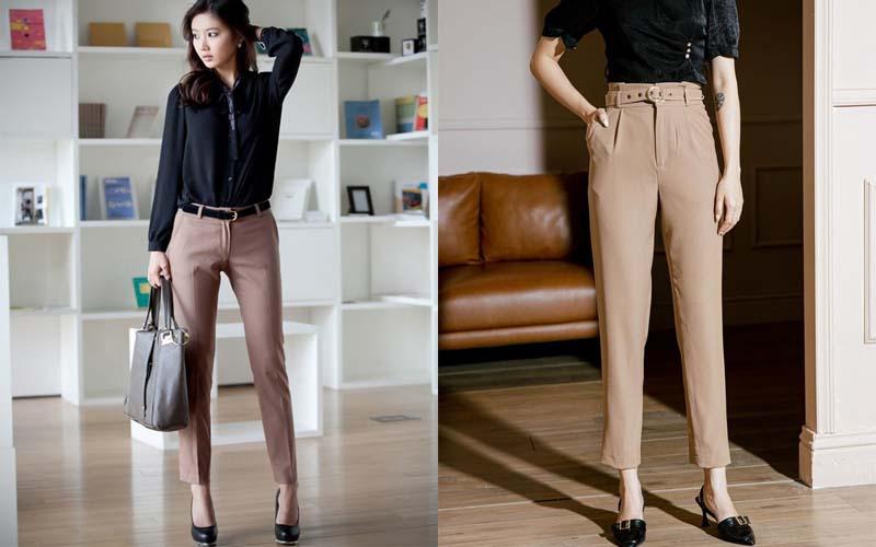 Bí quyết kết hợp giày và quần tây nữ để nàng luôn tỏa sáng với phong cách thanh lịch.