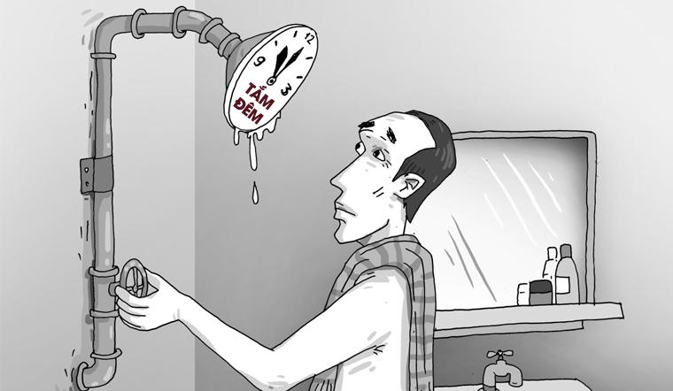 Các bác sĩ đã khẳng định rằng, tắm đêm không phải là nguyên nhân chính dẫn đến đột quỵ.