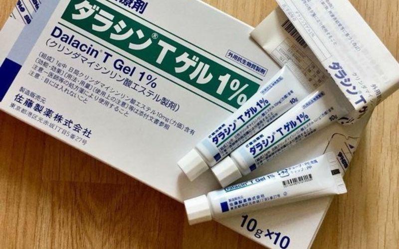 Khám phá chi tiết về gel trị mụn nổi tiếng Dalacin T Gel 1% đến từ Nhật Bản