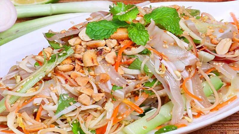Hướng dẫn làm nộm tai heo xoài xanh giòn ngon, hấp dẫn