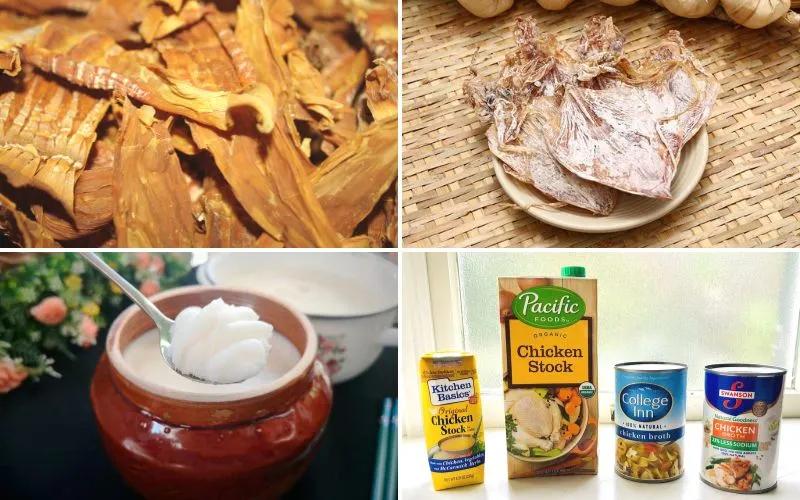 Canh măng mực Bát Tràng - Món ăn không thể thiếu trong mâm cỗ Tết, mang đậm nét truyền thống và hương vị đặc trưng của vùng đất Bát Tràng.
