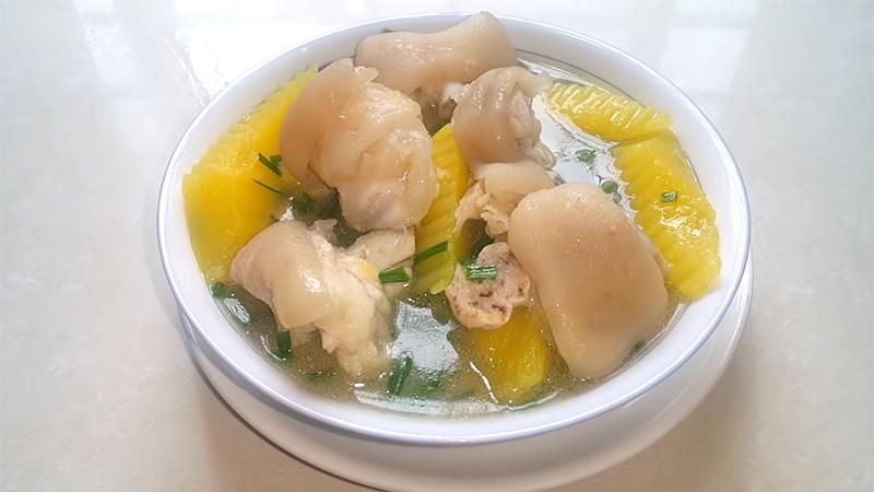 Hướng dẫn chế biến chân giò hầm đu đủ bổ dưỡng, giúp mẹ bầu có nhiều sữa