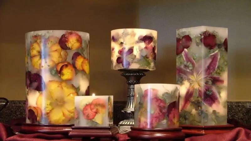 Khám phá nghệ thuật làm nến thơm hoa khô sang trọng, chuẩn phong cách spa ngay tại nhà