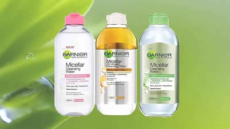 Khám phá top 7 loại nước tẩy trang Garnier được yêu thích nhất, lựa chọn không thể bỏ qua cho làn da khỏe đẹp