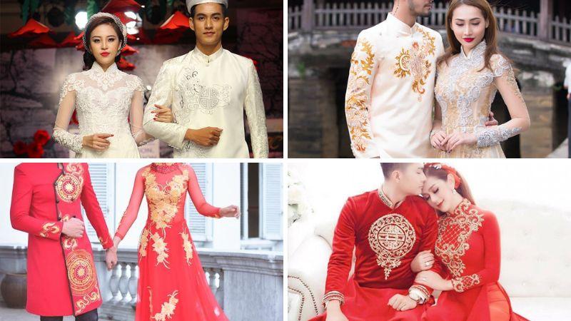Khám phá hơn 20 mẫu áo dài cưới cách tân xinh đẹp và được yêu thích nhất dành cho các cô dâu, mang đến vẻ đẹp hoàn hảo cho ngày trọng đại.