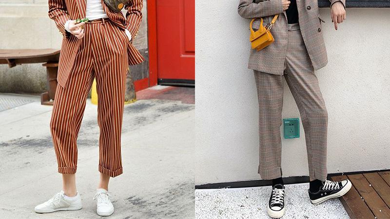 Gợi ý những cách kết hợp giày thể thao năng động với trang phục công sở mà vẫn giữ được sự thanh lịch và chỉn chu.