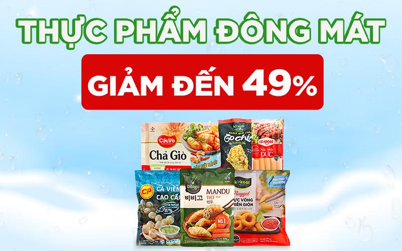 Chương trình khuyến mãi đặc biệt từ 09/08 đến 17/08/2023, thực phẩm đông mát với mức giá ưu đãi chưa từng có.
