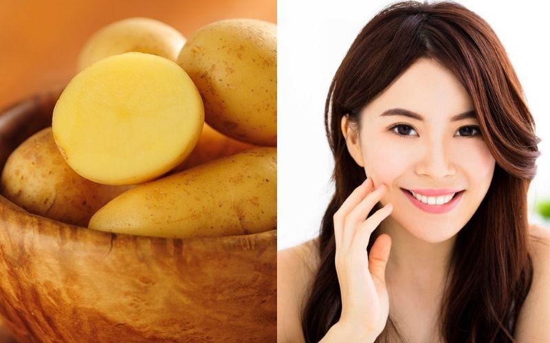 5 công thức làm mặt nạ khoai tây dưỡng trắng hiệu quả, dễ thực hiện tại nhà
