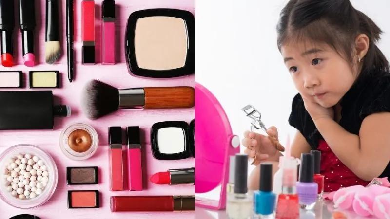 Có nên cho trẻ bắt đầu trang điểm từ khi còn nhỏ? Độ tuổi nào là hợp lý để trẻ làm quen với trang điểm?