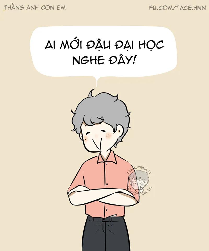 Những bức ảnh chế dí dỏm phản ánh sự vỡ mộng của các tân sinh viên khi lần đầu đặt chân vào cổng trường đại học, nơi đầy hy vọng nhưng cũng không thiếu những bất ngờ thú vị.