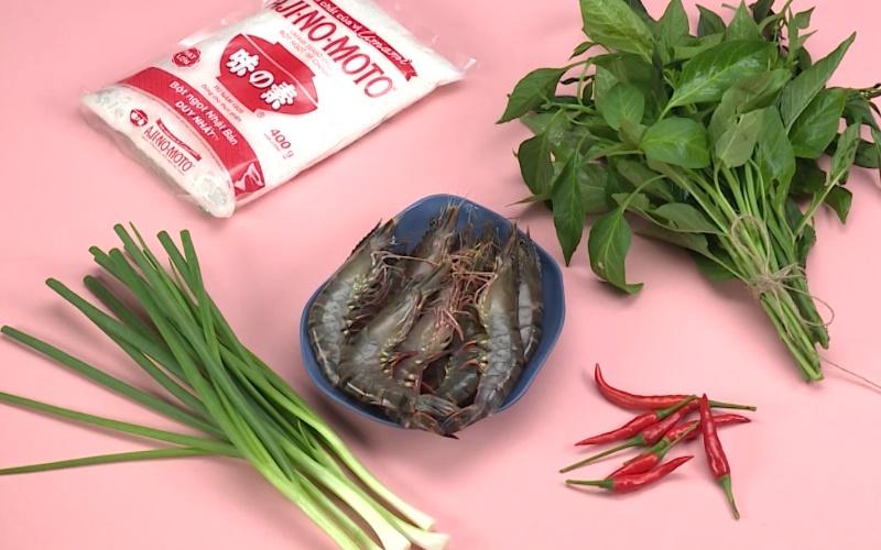 Hướng dẫn cách nấu canh tôm lá ớt nóng hổi, đậm đà hương vị