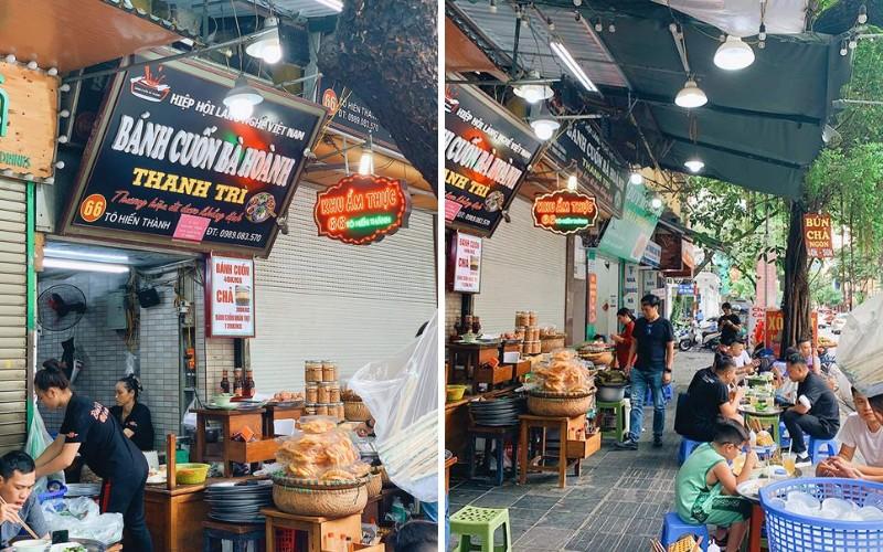 Khám phá bánh cuốn bà Hoành – món ăn trứ danh, mang đậm hương vị ngõ ẩm thực Tô Hiến Thành đã tồn tại qua hàng thế kỷ.