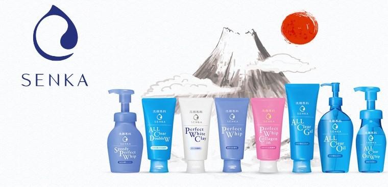 Senka – Thương hiệu chăm sóc da nổi bật thuộc tập đoàn Shiseido, đến từ Nhật Bản