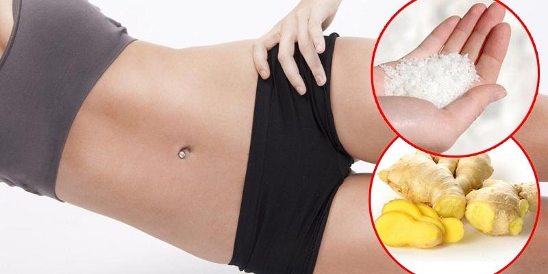 3 phương pháp giảm mỡ bụng hiệu quả từ gừng tươi