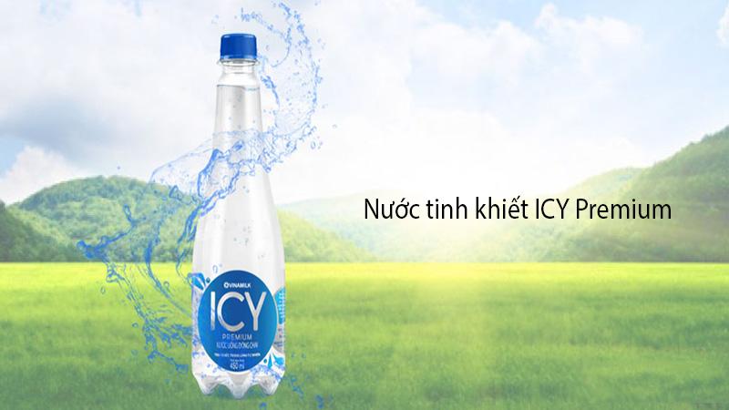 Khám phá nước tinh khiết ICY Premium – sự hòa quyện hoàn hảo giữa vị ngọt tự nhiên và sự trong lành tinh khiết của nước.