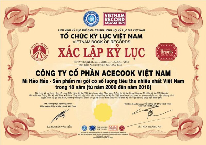 Hảo Hảo - Một thương hiệu mì ăn liền nổi bật, chiếm trọn sự yêu mến của người tiêu dùng Việt Nam.