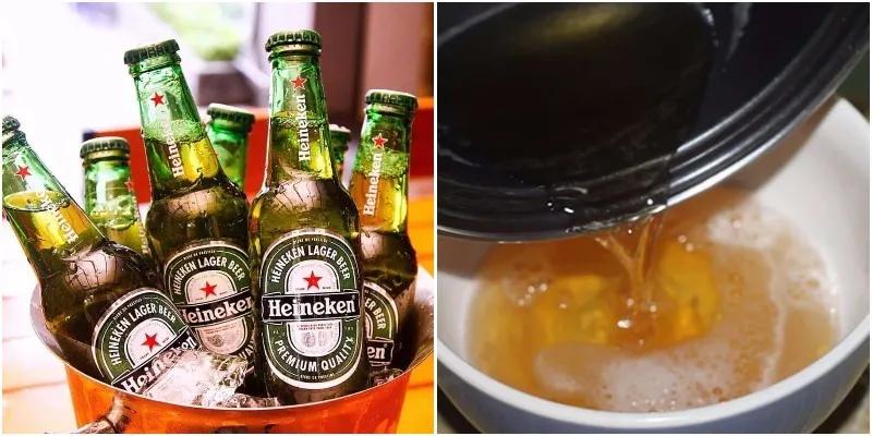 Hướng dẫn trị gàu cho nam giới hiệu quả với bia