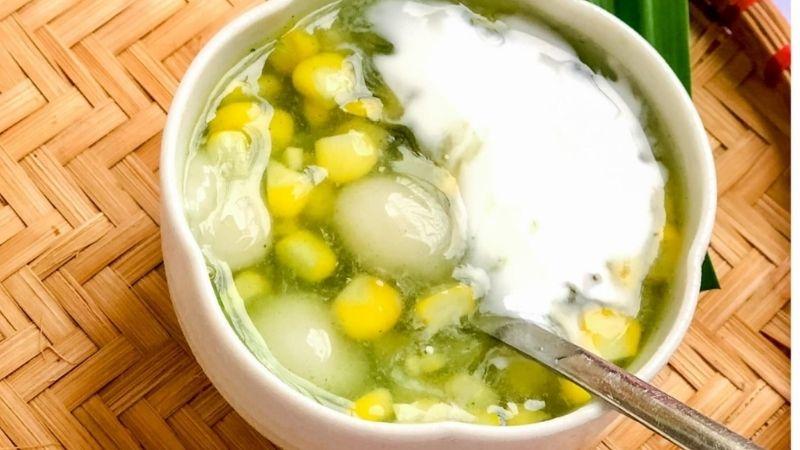 Cách nấu chè bắp nước cốt dừa lá dứa ngọt ngào, béo ngậy, dễ làm