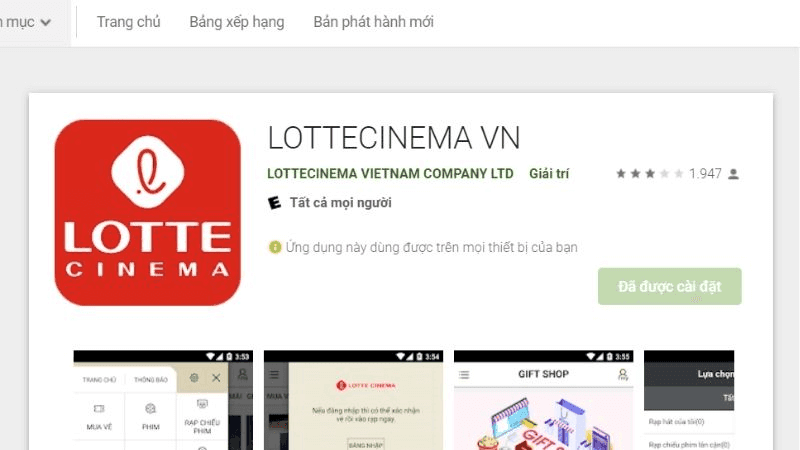 Hướng dẫn cách đặt vé xem phim Lotte qua điện thoại nhanh chóng và tiện lợi.