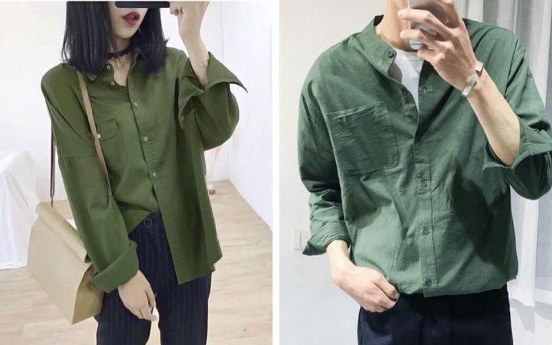 5 gợi ý phối đồ cùng màu xanh rêu cho cả nam và nữ, mang đậm phong cách thời thượng