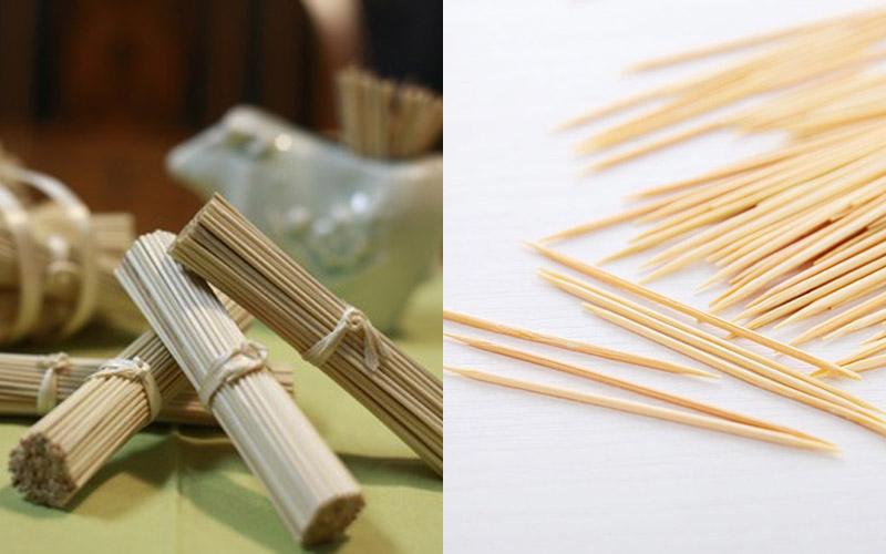 Vì sao phần đuôi của một số loại tăm lại được khắc rãnh?