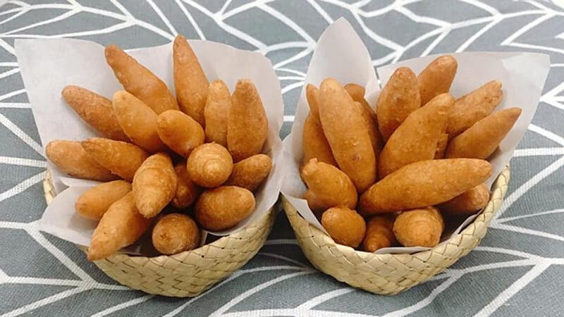 Khám phá cách làm bánh khoai mỡ nhân đậu xanh giòn rụm, thơm ngon, khó cưỡng.