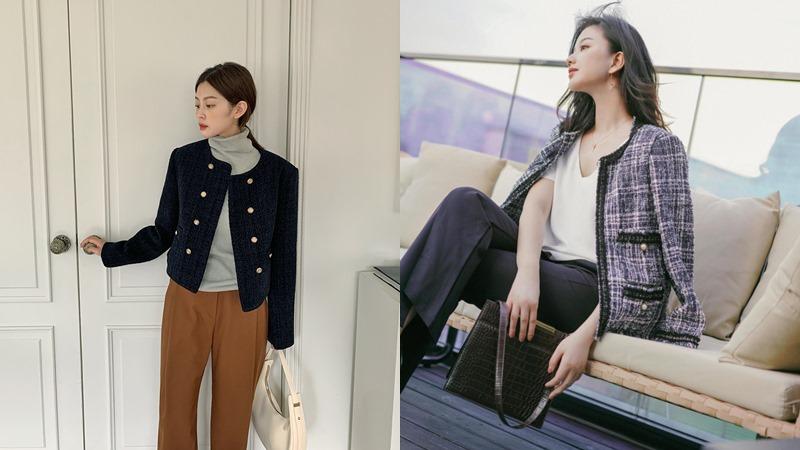 Khám phá 4 cách phối áo dạ tweed đón Tết vừa thời thượng vừa ấn tượng
