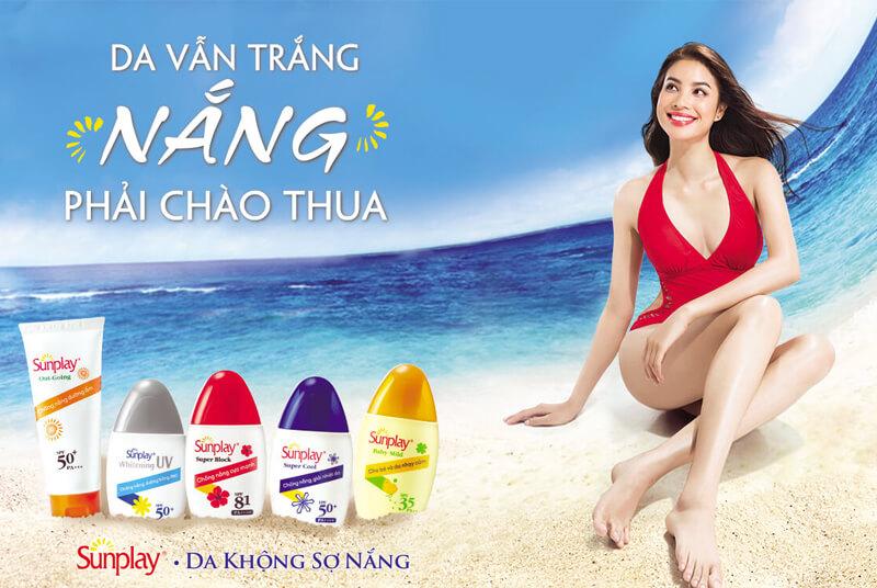 Sunplay - Thương hiệu kem chống nắng chất lượng cho làn da mặt và cơ thể