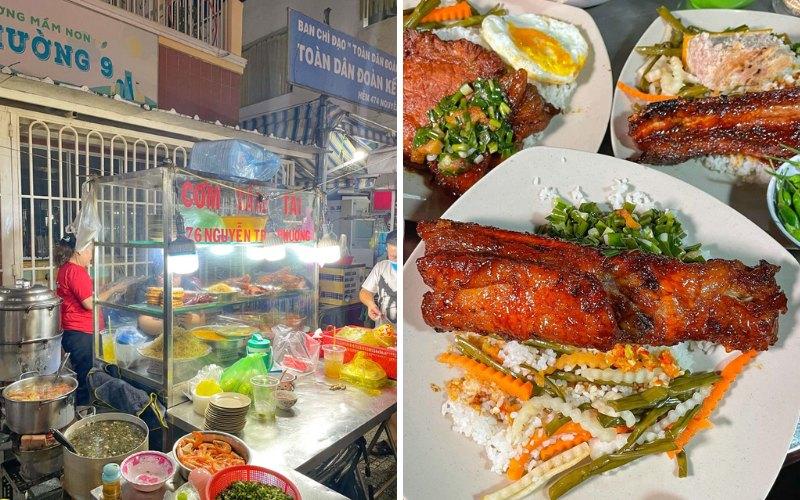 Mặc dù giá một dĩa cơm tấm có thể lên đến 115.000 đồng, nhưng quán cơm tấm đêm vẫn thu hút lượng lớn khách hàng mỗi đêm tại Sài Gòn nhờ hương vị đậm đà khó quên.
