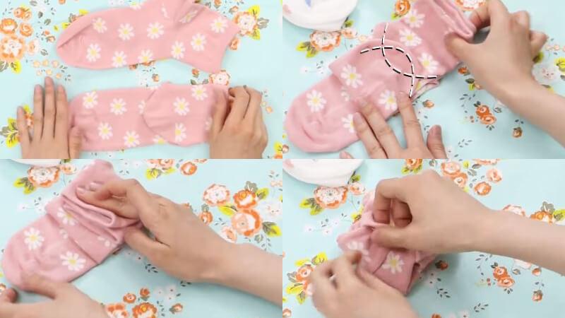 Mẹo gấp tất gọn gàng để không bao giờ lo lắng về việc mất đôi