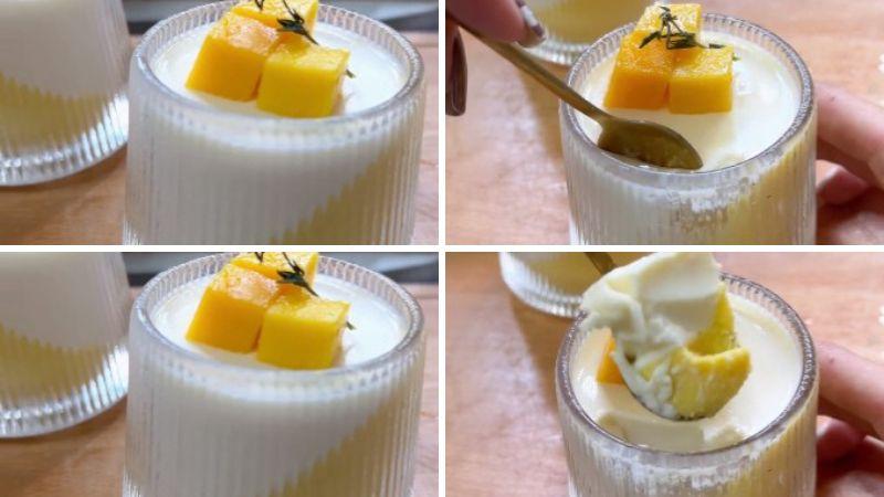 Khám phá cách làm pudding xoài thơm ngon, giải nhiệt hiệu quả trong những ngày hè oi ả