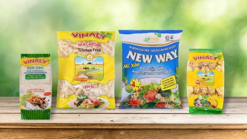 Mì khô Vinaly mang đến hương vị dai ngon đặc biệt, mỗi món ăn đều hấp dẫn, khó lòng từ chối.