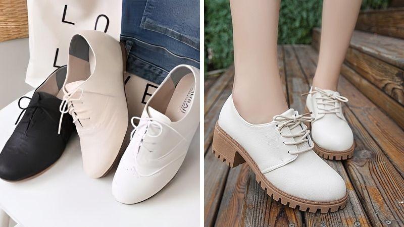 Giày oxford là gì? Cùng khám phá 10 cách phối đồ thời thượng với giày oxford dành cho phái đẹp.