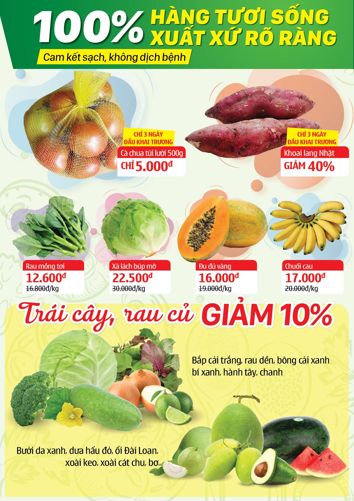Siêu thị Tripi tại địa chỉ 48A Ấp Bắc sẽ chính thức khai trương vào ngày 26/03/2019, mở ra một điểm đến mới đầy tiện ích cho người dân địa phương.