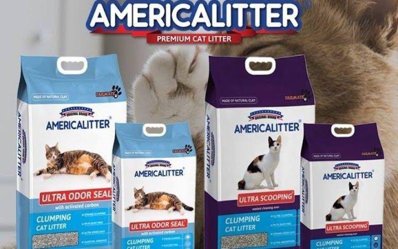 Top 5 loại cát vệ sinh cho mèo từ thương hiệu America Litter được ưa chuộng nhất hiện nay