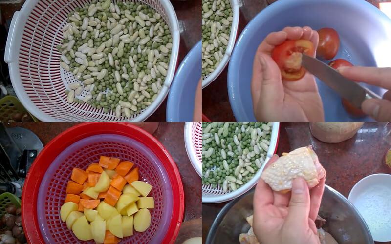 Cách chế biến món gà hầm đậu đậm vị như đầu bếp nhà hàng 5 sao