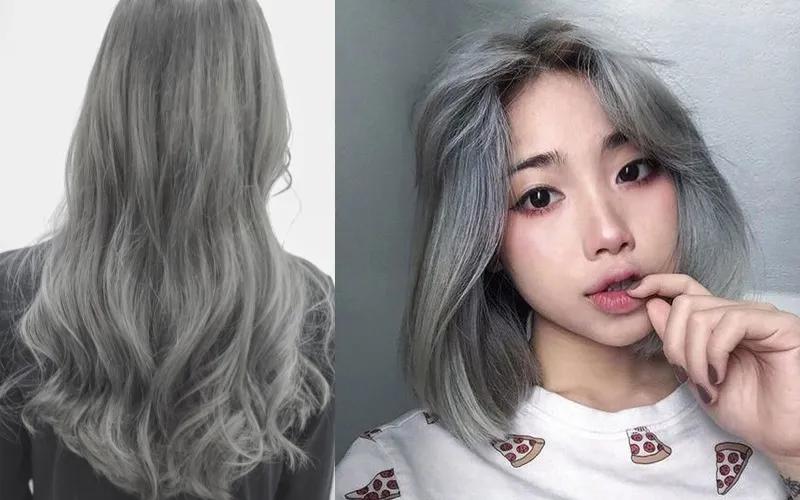 Khám phá hơn 5 kiểu nhuộm tóc màu rêu khói không chỉ tôn da mà còn giúp bạn nổi bật với phong cách đầy ấn tượng