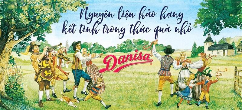 Danisa - Hương vị tuyệt hảo từ những nguyên liệu chất lượng tinh túy, hòa quyện trong từng chiếc bánh nhỏ xinh.