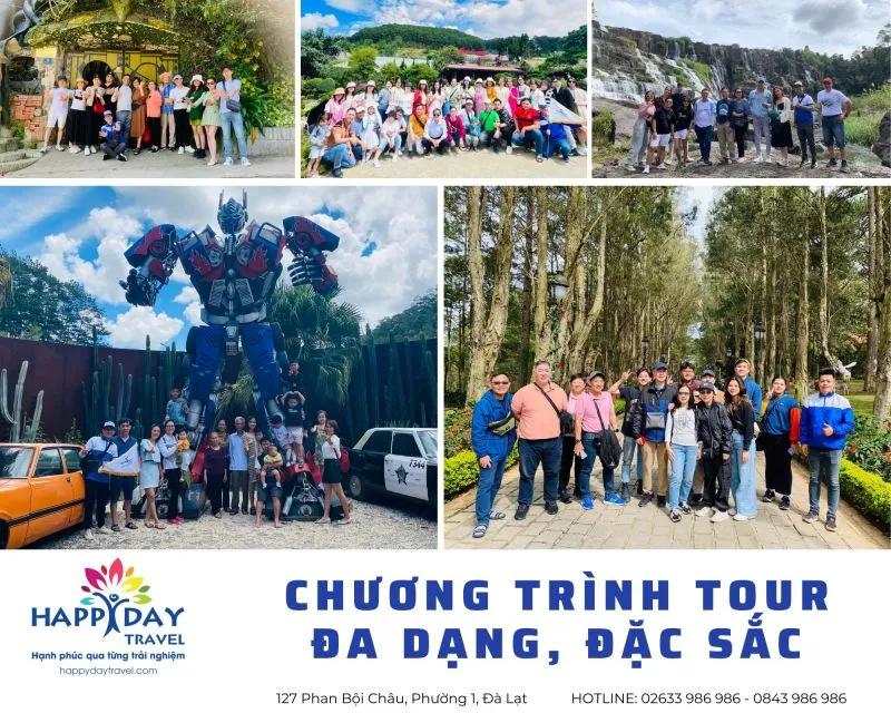 Top 10 công ty du lịch uy tín nhất tại TP. Đà Lạt, Lâm Đồng