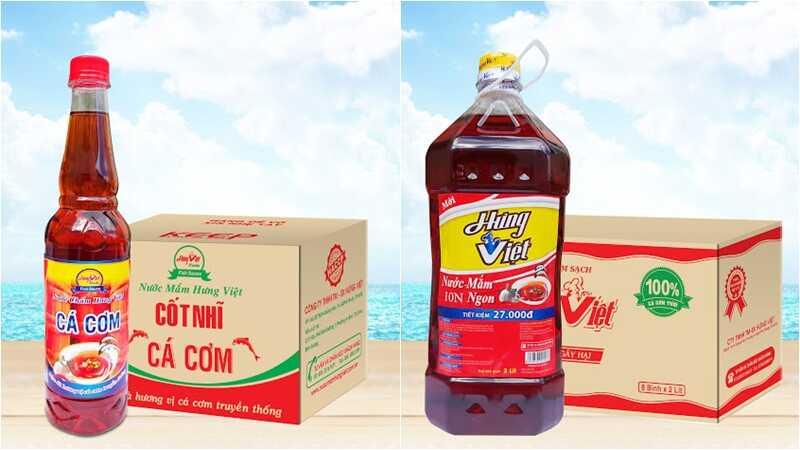Bữa ăn gia đình thêm đậm đà cùng nước chấm cá cơm Hưng Việt trứ danh.