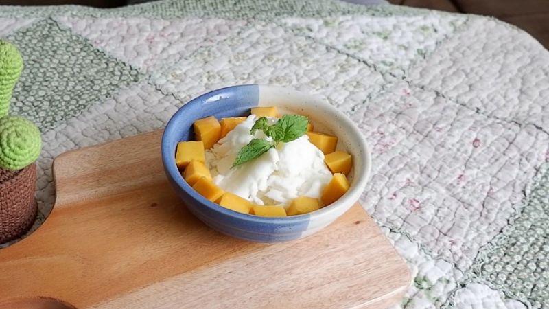 Công thức bingsu xoài mát lạnh, ngọt ngào chỉ với 2 nguyên liệu đơn giản
