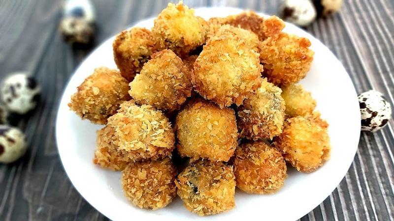 Hướng dẫn làm trứng cút chiên xù giòn tan, béo ngậy và đơn giản