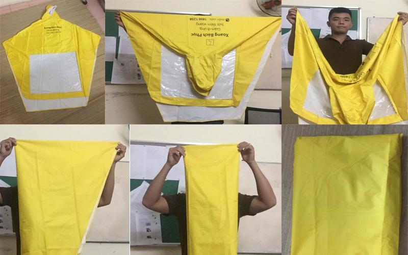 Hướng dẫn gấp áo mưa gọn gàng, đẹp mắt và tiện lợi