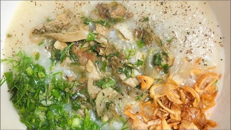 Cách nấu cháo trai mịn màng, thơm phức, khiến cả nhà ăn hoài không chán