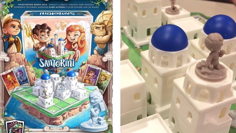 Hướng dẫn chi tiết cách chơi board game Santorini – trò chơi hấp dẫn đang gây sốt hiện nay.