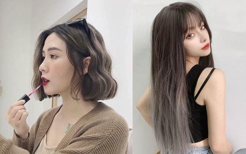 10 kiểu tóc nhuộm nâu đen đẹp mê ly, tôn da rạng rỡ – lý tưởng cho cả đi học lẫn đi chơi