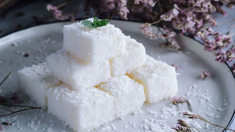 Cách làm bánh sữa cuộn dừa mềm mượt, tan ngay đầu lưỡi